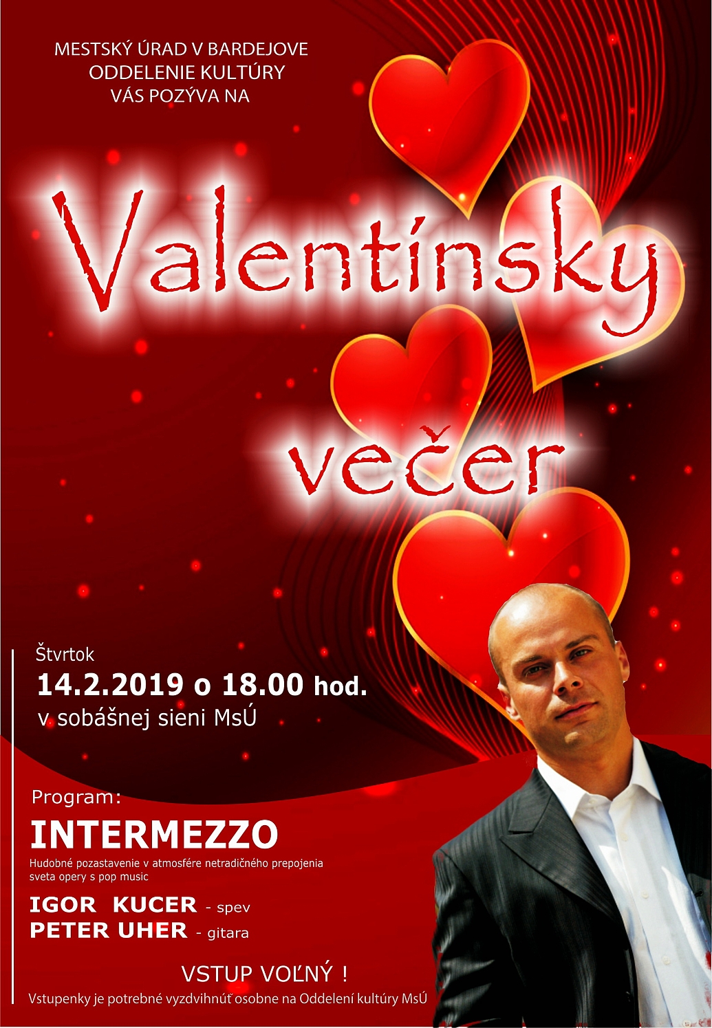 valentínsky večer 2019 poster