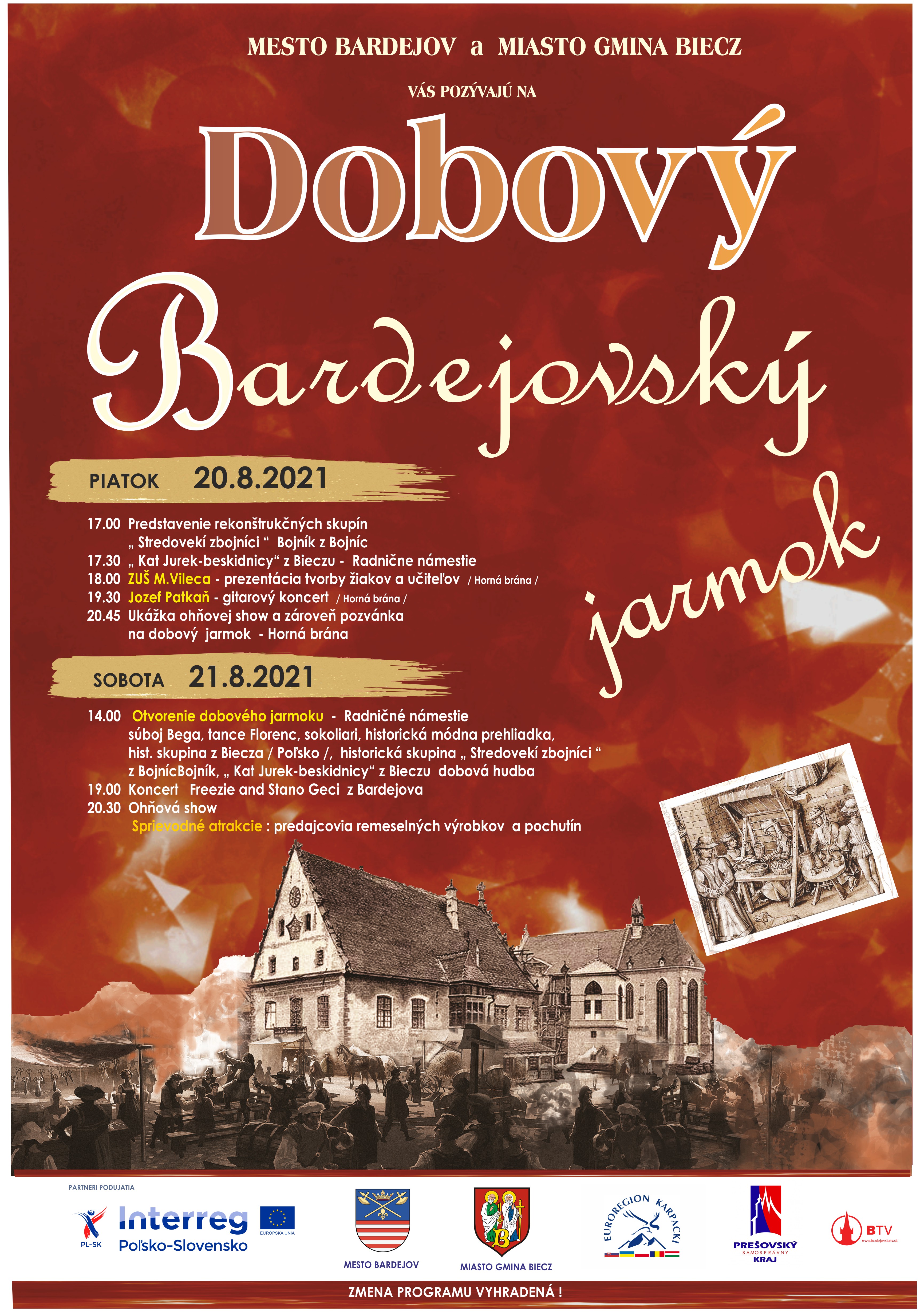 Dobový jarmok 2021 poster