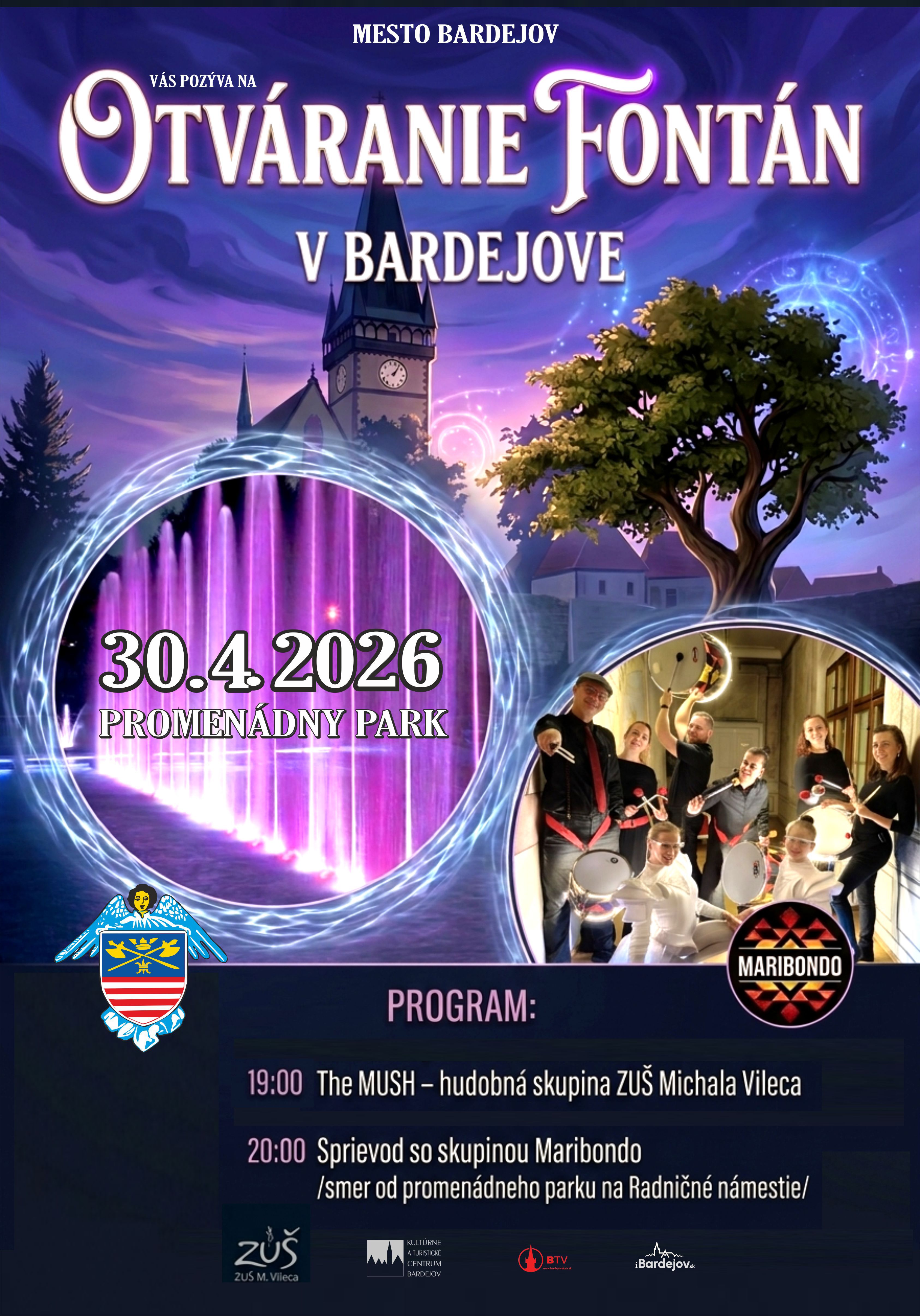 Otvaranie fontan 2026 2